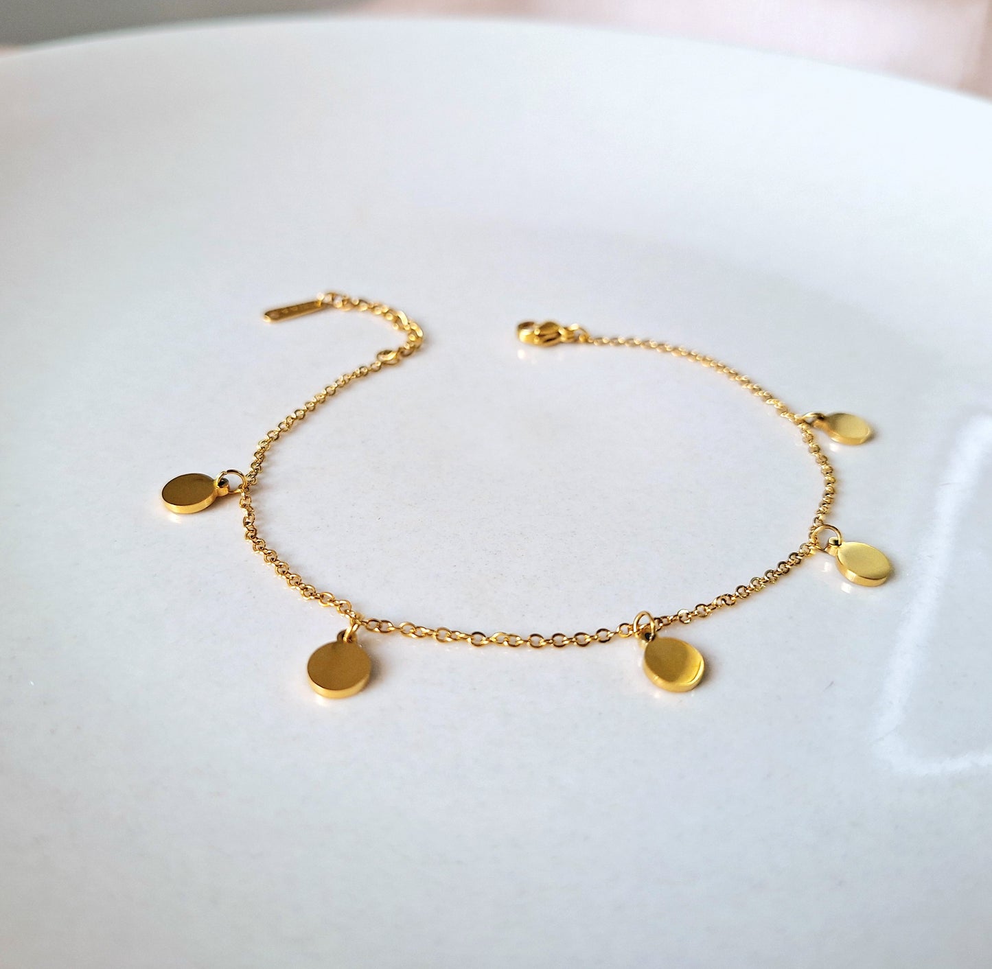 70097 Gold Plated Anklet