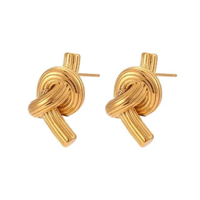 40415 gold plated Earrings