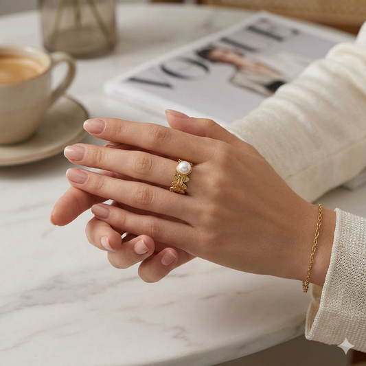 50483 Gold Plated Ring