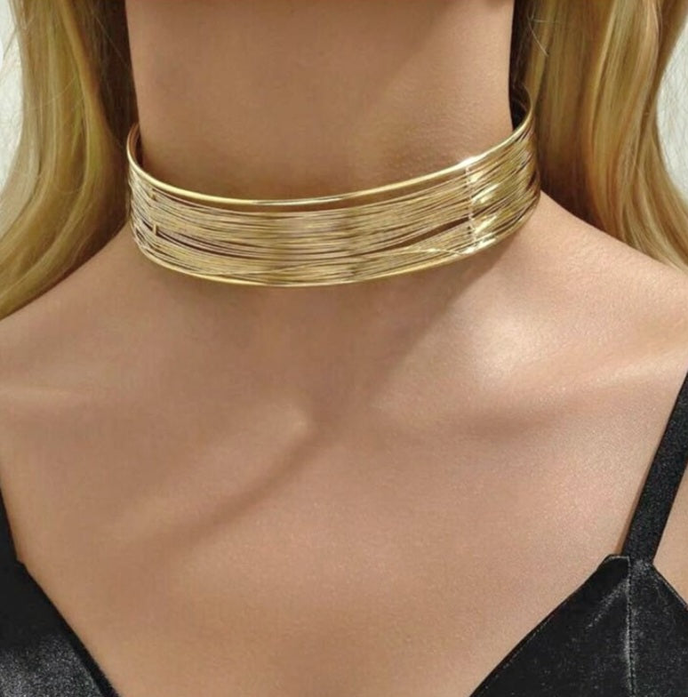 150003 Gold Plated Choker