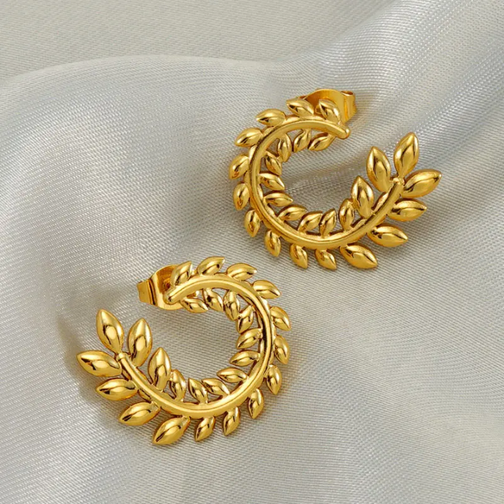 40383 gold plated Earrings