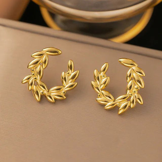 40401 gold plated Earrings