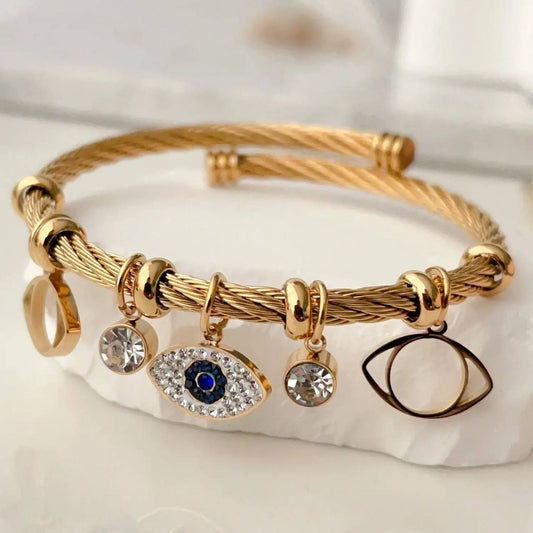 20233 Gold Plated Bangle