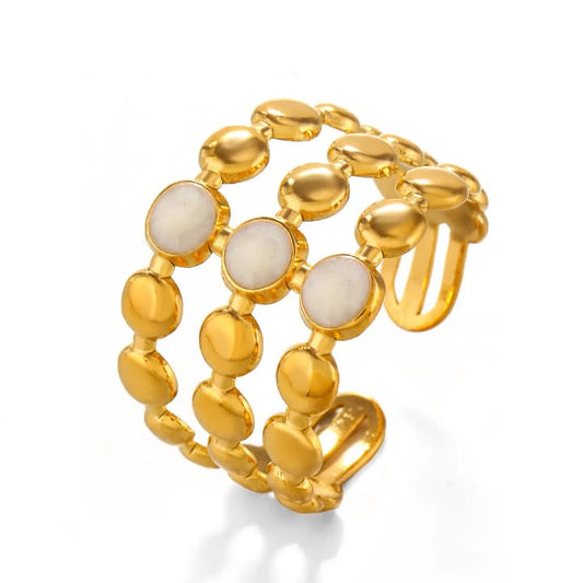 50473 Gold Plated Ring