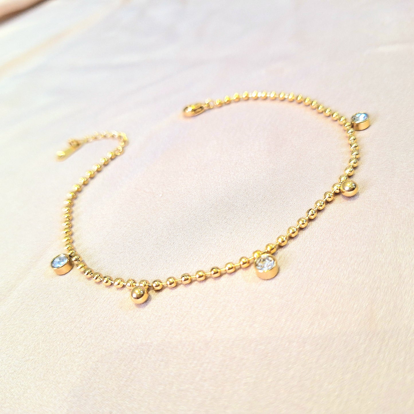 70157 Gold Plated Anklet