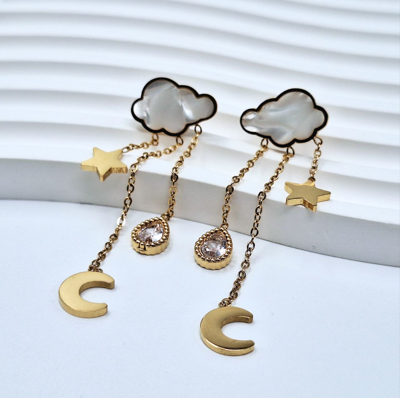 40423 gold plated Earrings