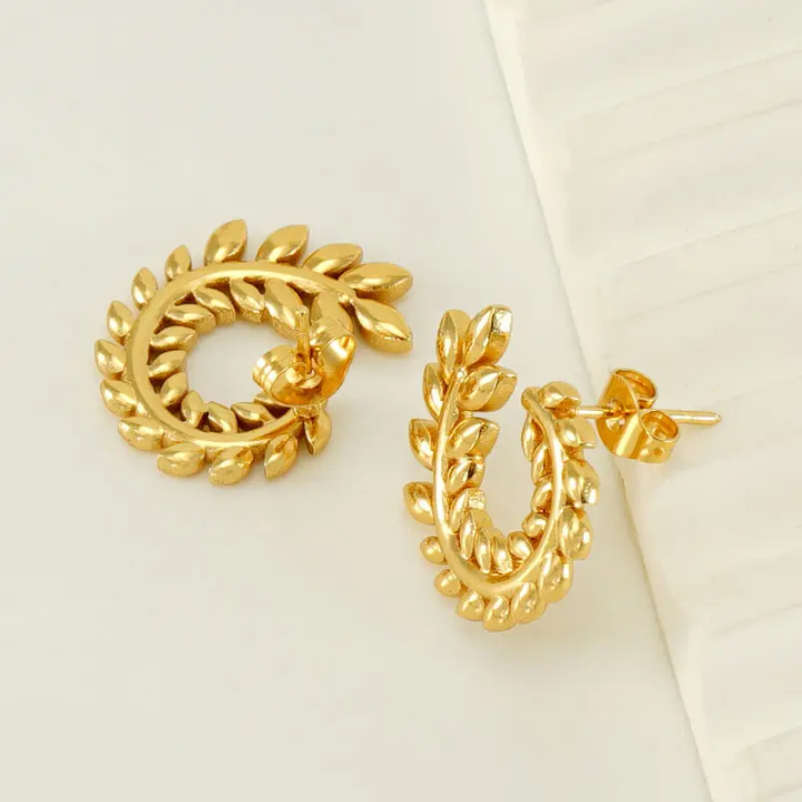 40383 gold plated Earrings