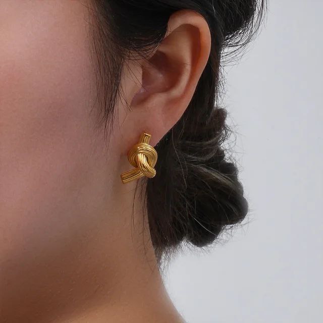 40415 gold plated Earrings