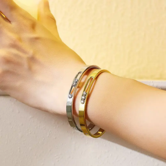 20329 Gold Plated Bangle