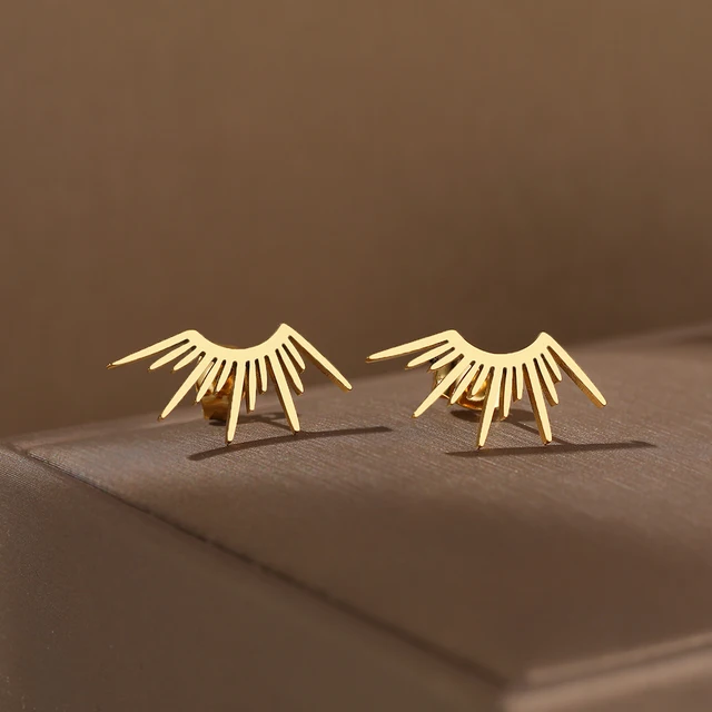 40223 Gold Plated Earrings