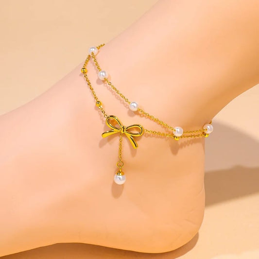 70195 Gold Plated Anklet