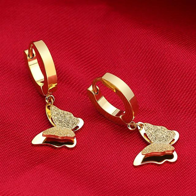 40353 gold plated Earrings