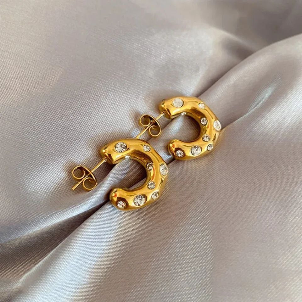 40380 gold plated Earrings