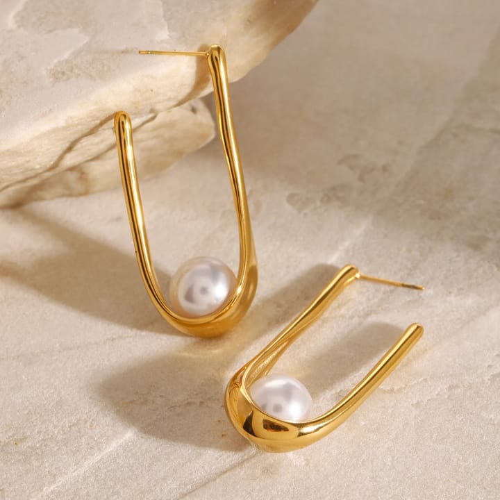 40472 gold plated Earrings
