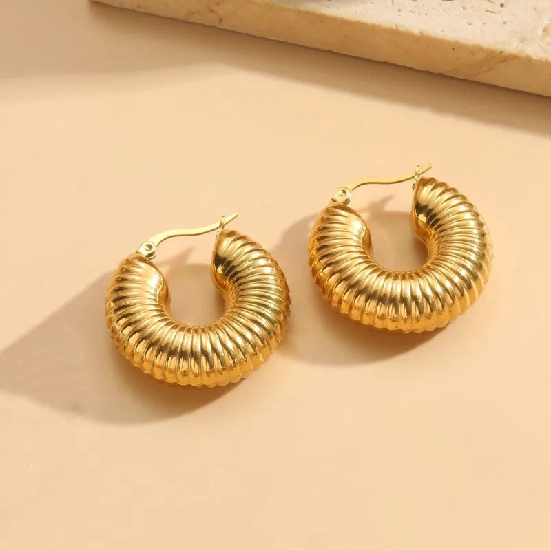 40190 Gold Plated Earrings