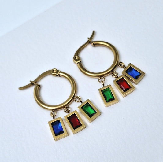 40300 gold plated Earrings