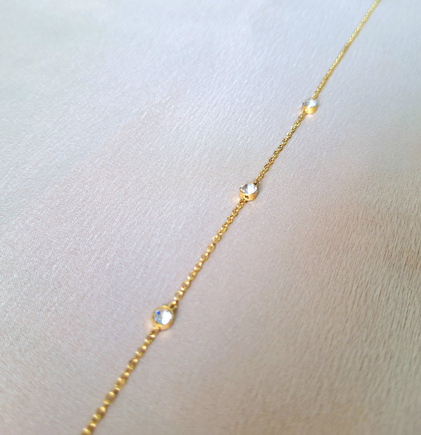 70098 Gold Plated Anklet