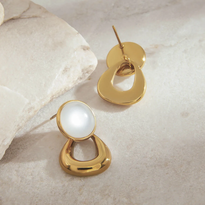 40452 gold plated Earrings