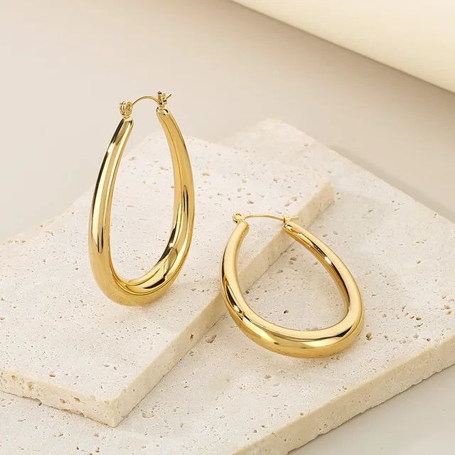 40413 gold plated Earrings