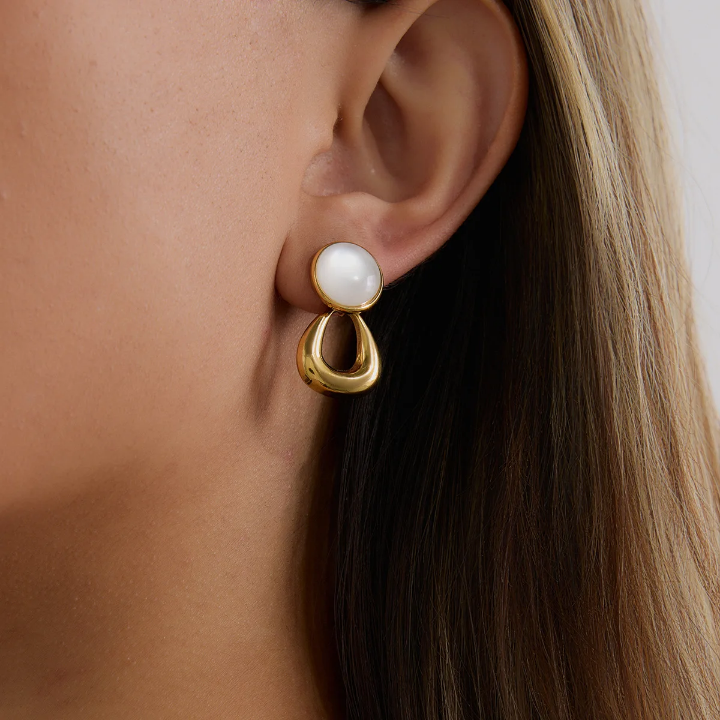 40452 gold plated Earrings