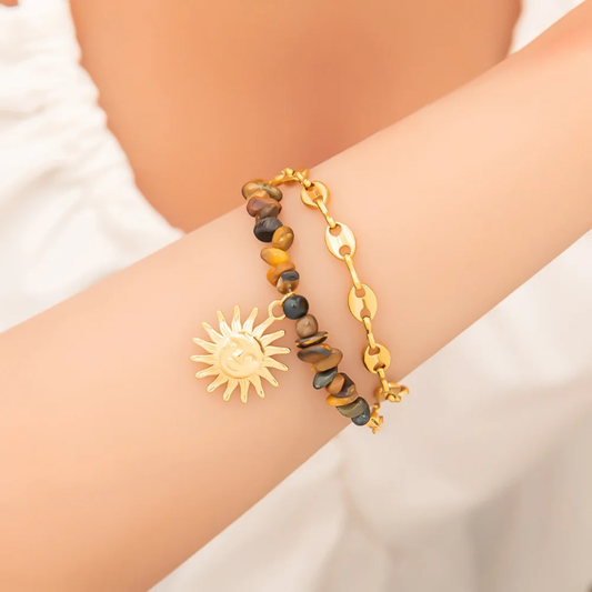 30517 Gold Plated Bracelet