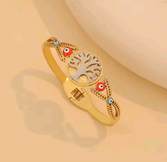 20355 Gold Plated Bangle