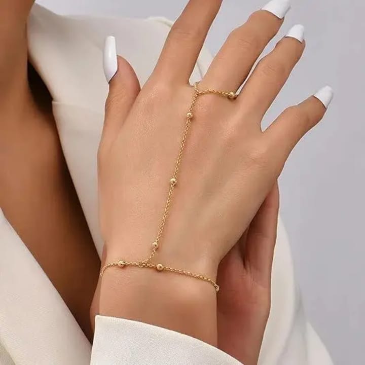00009 Gold Plated Hand Chain