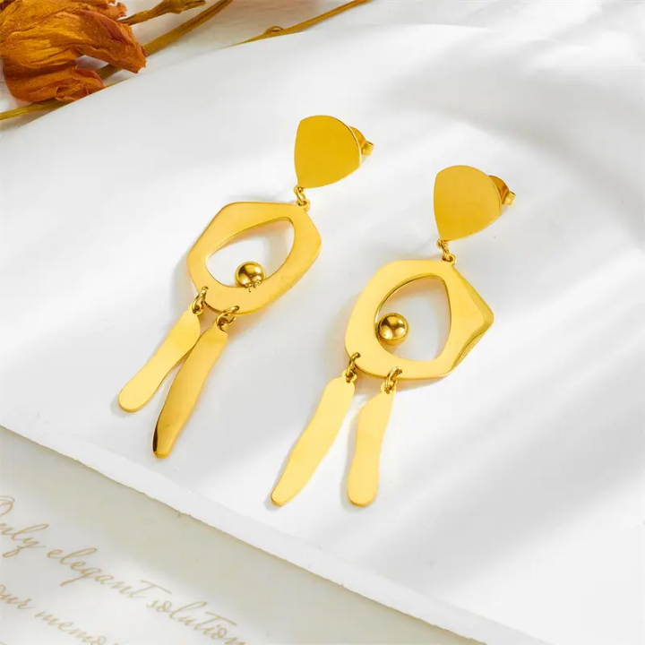 40437 gold plated Earrings