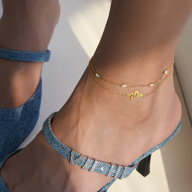 70115 Gold Plated Anklet