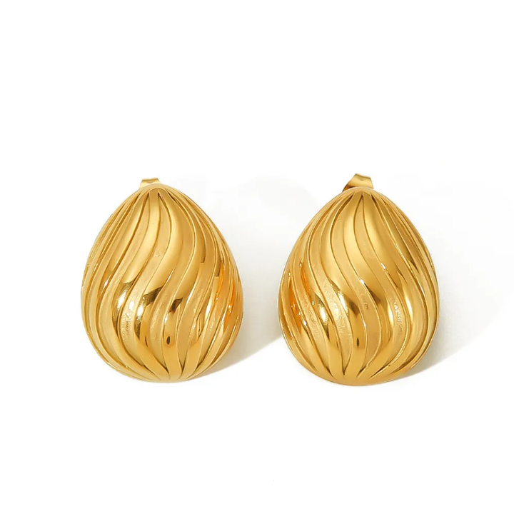 40443 gold plated Earrings