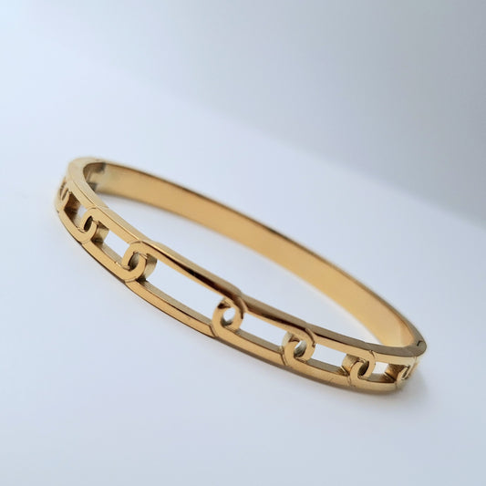 20216 Gold Plated Bangle