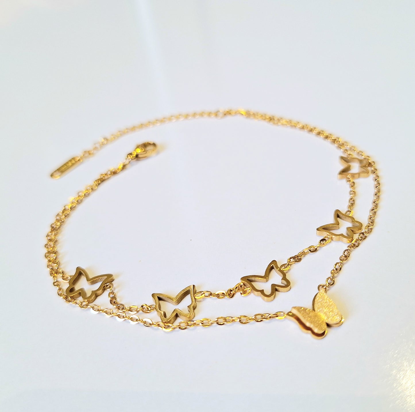 70141  Gold Plated Anklet