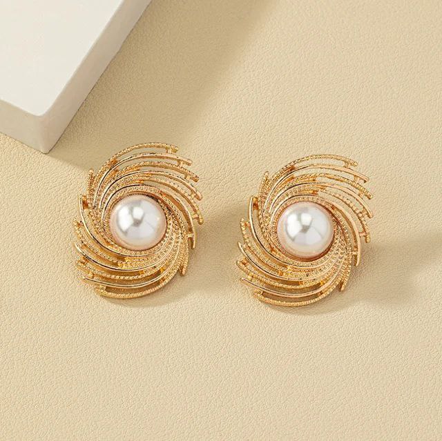 40375 gold plated Earrings