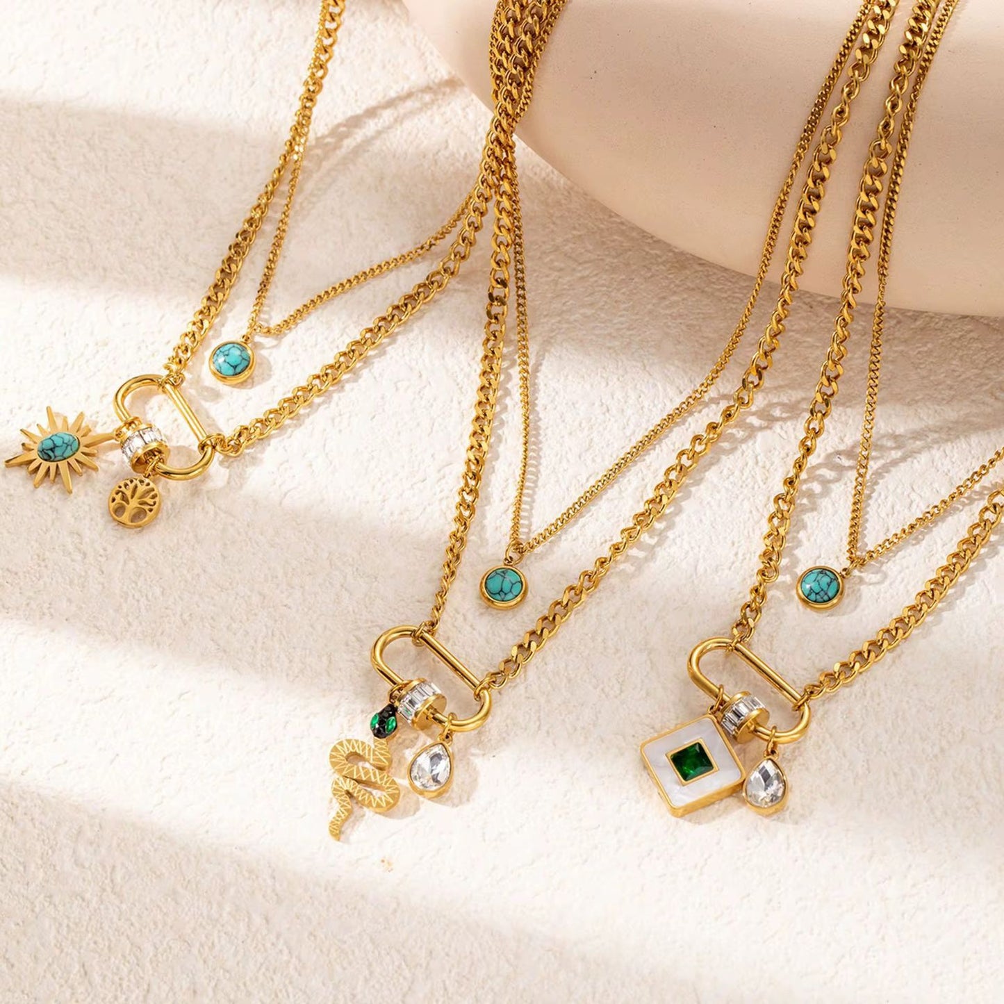 10555 Gold Plated Necklace