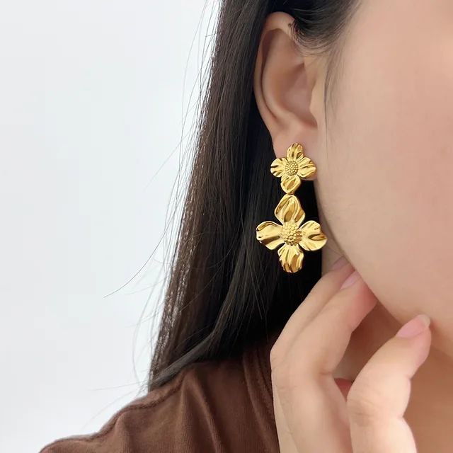 40368 gold plated Earrings