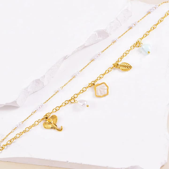 70193 Gold Plated Anklet