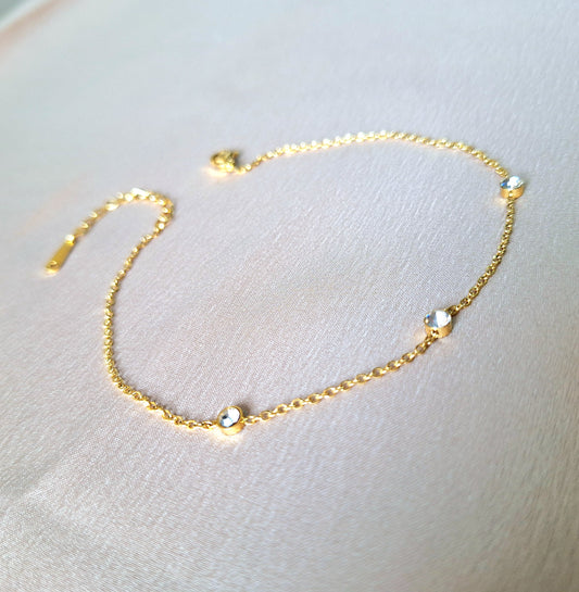 70098 Gold Plated Anklet