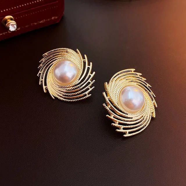 40375 gold plated Earrings