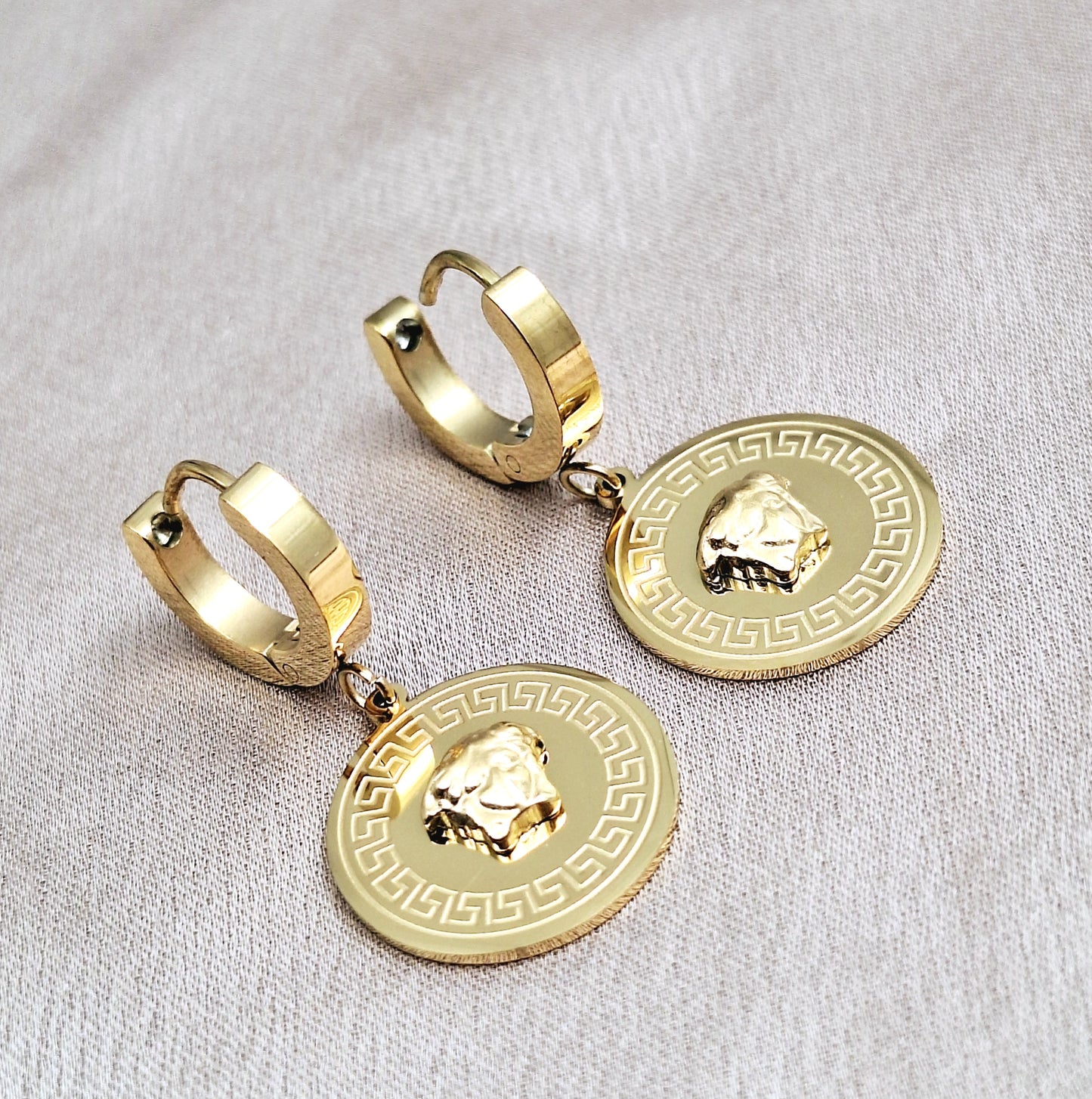 40268 gold plated Earrings