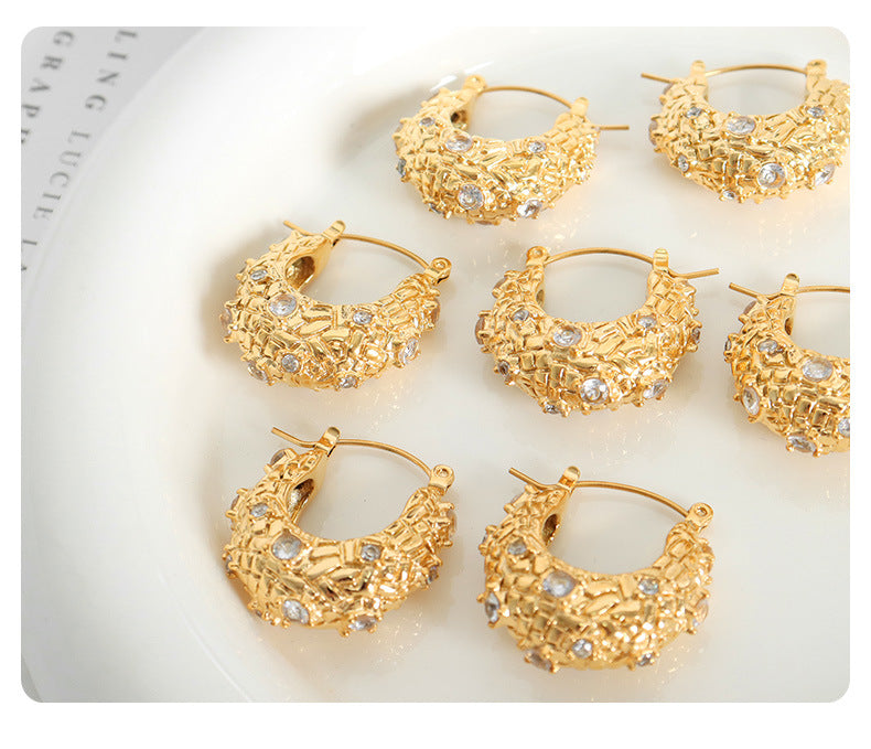 40169 Gold Plated Earrings