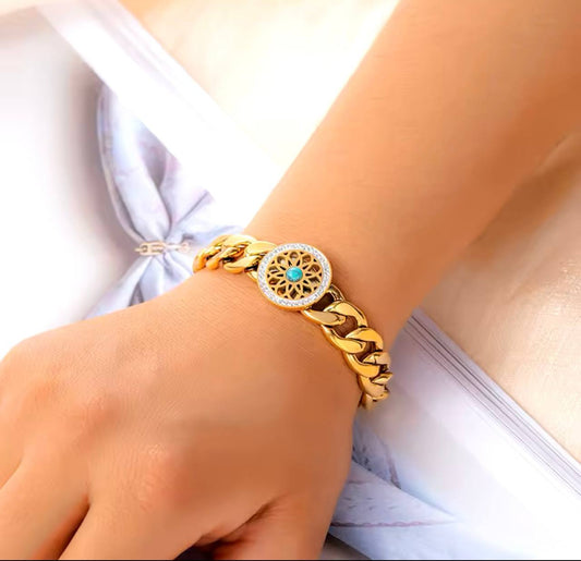 30350 Gold Plated Bracelet