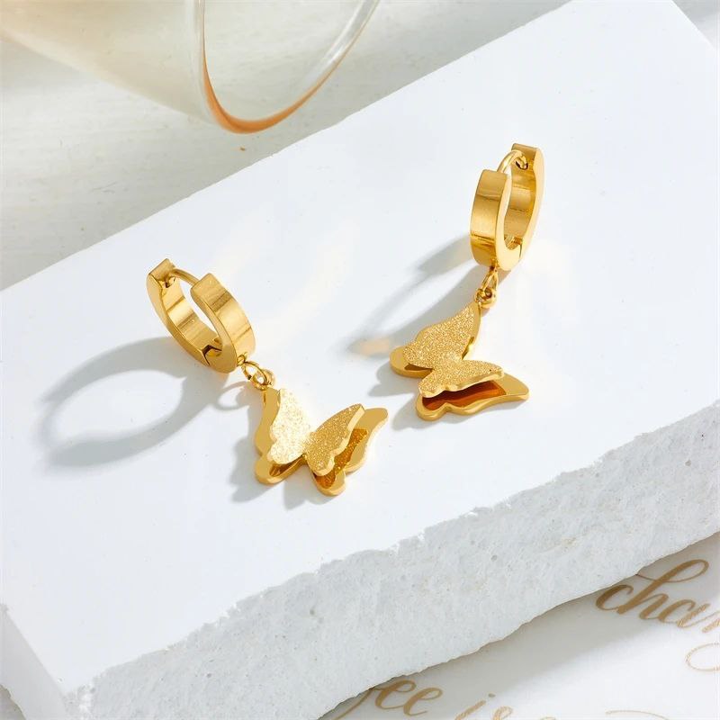 40353 gold plated Earrings