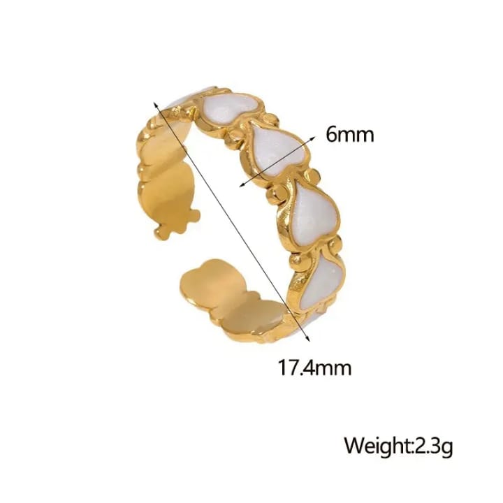 50474 Gold Plated Ring