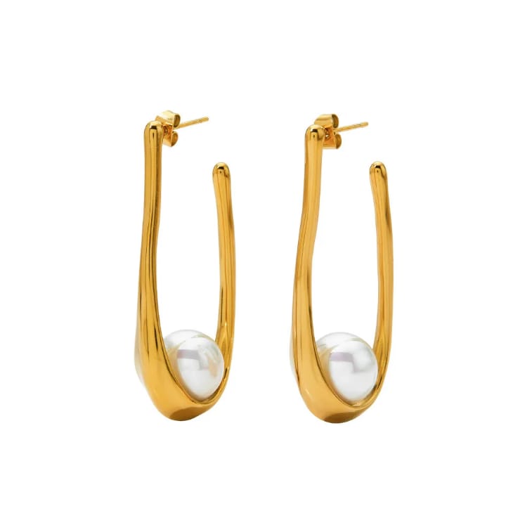 40472 gold plated Earrings