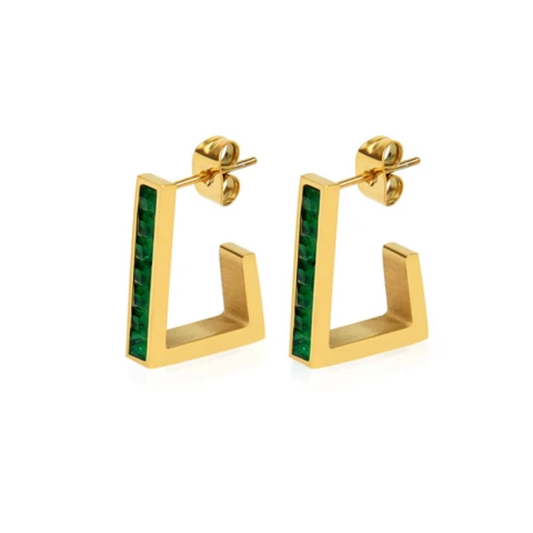 40457 gold plated Earrings
