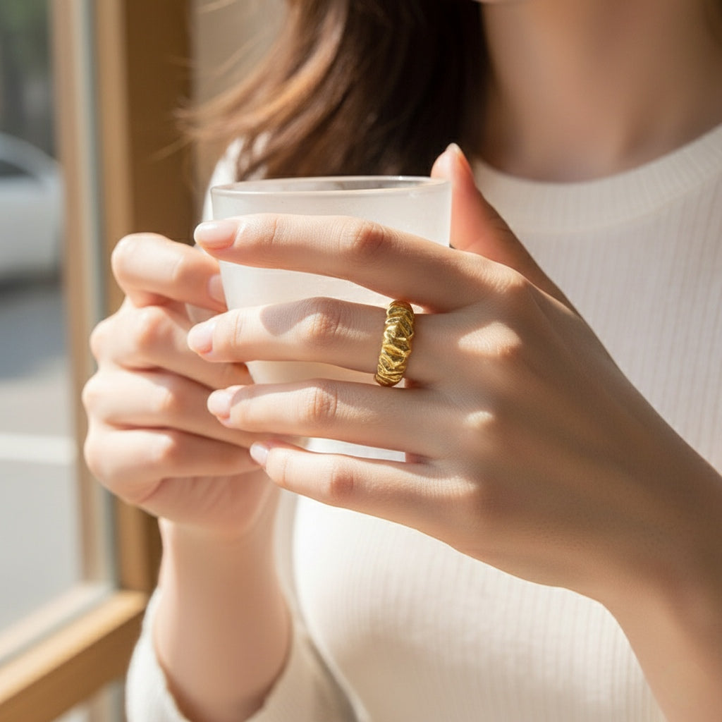 50563 Gold Plated Ring