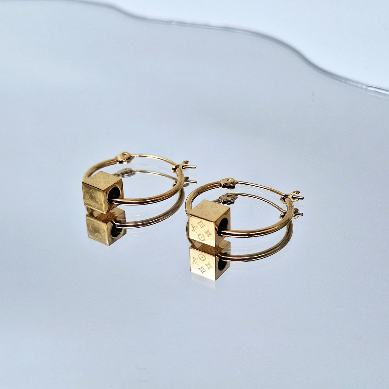 40334 gold plated Earrings