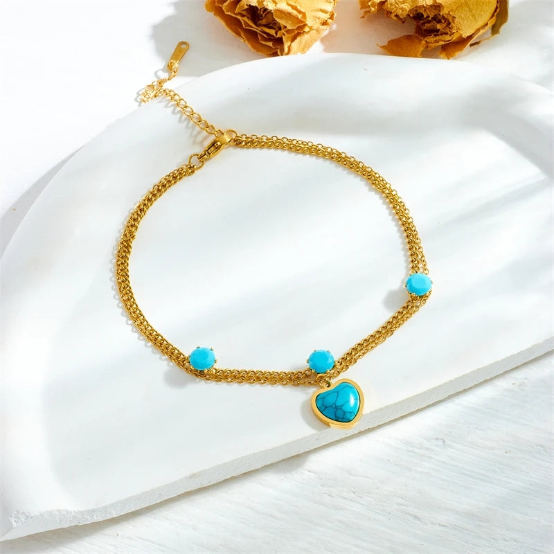 70120 Gold Plated Anklet