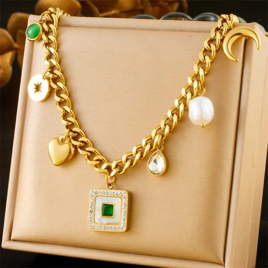 10766 Gold Plated Necklace