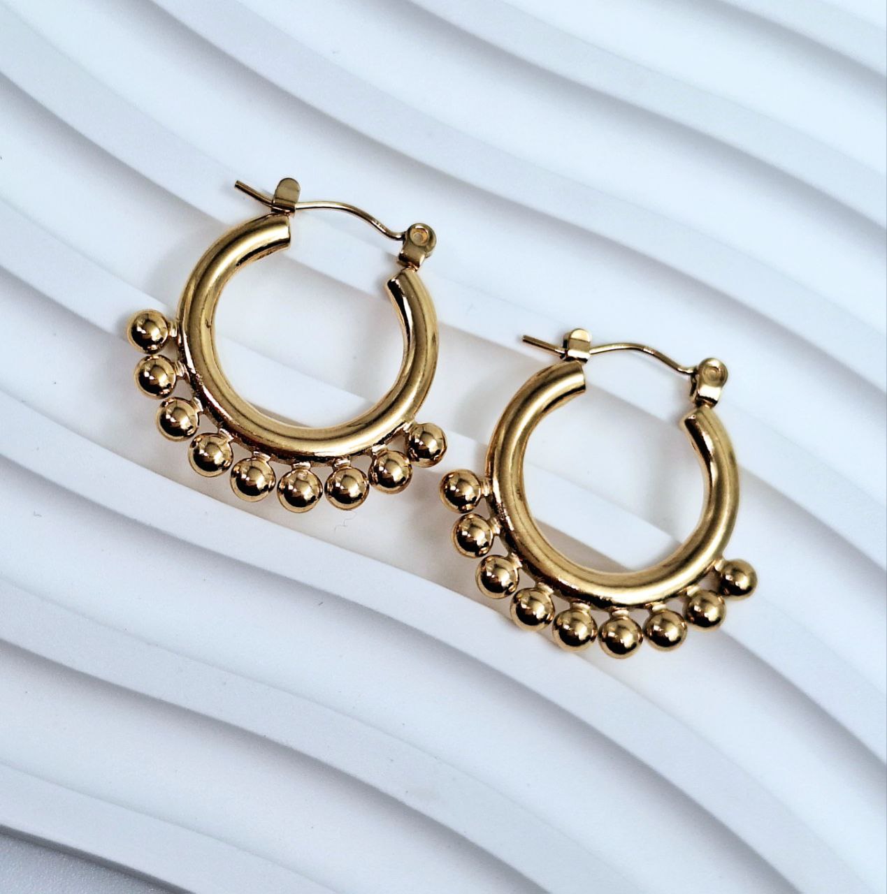 40339 gold plated Earrings